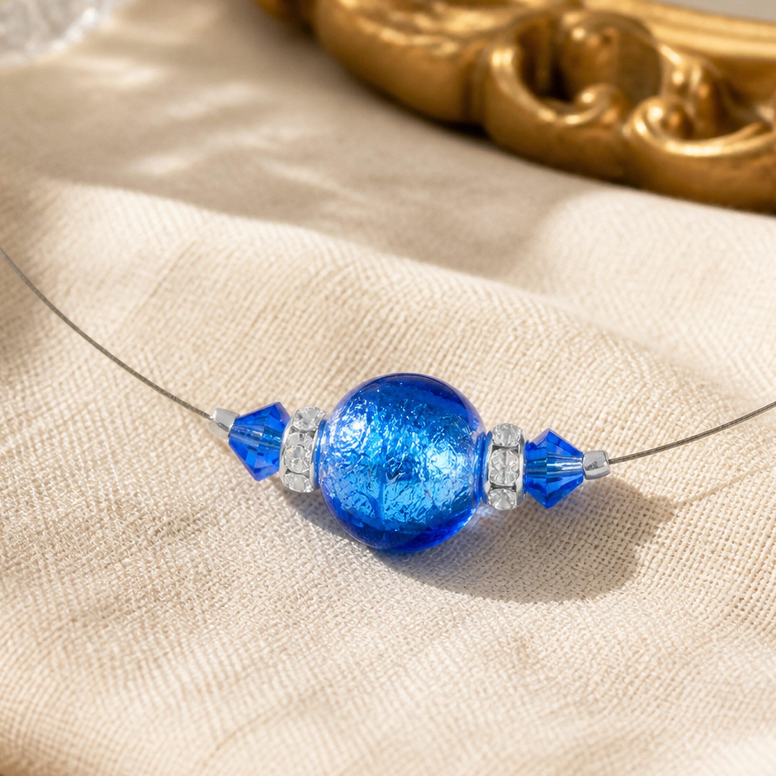 Crystal Round Pendant - Image 2