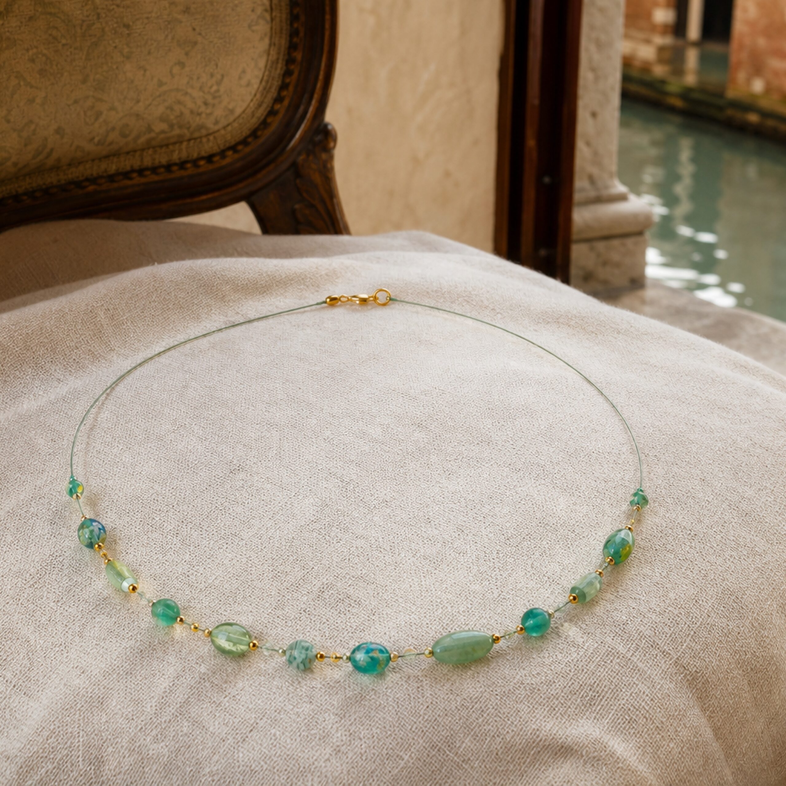 Colour Wire Necklace - Image 3