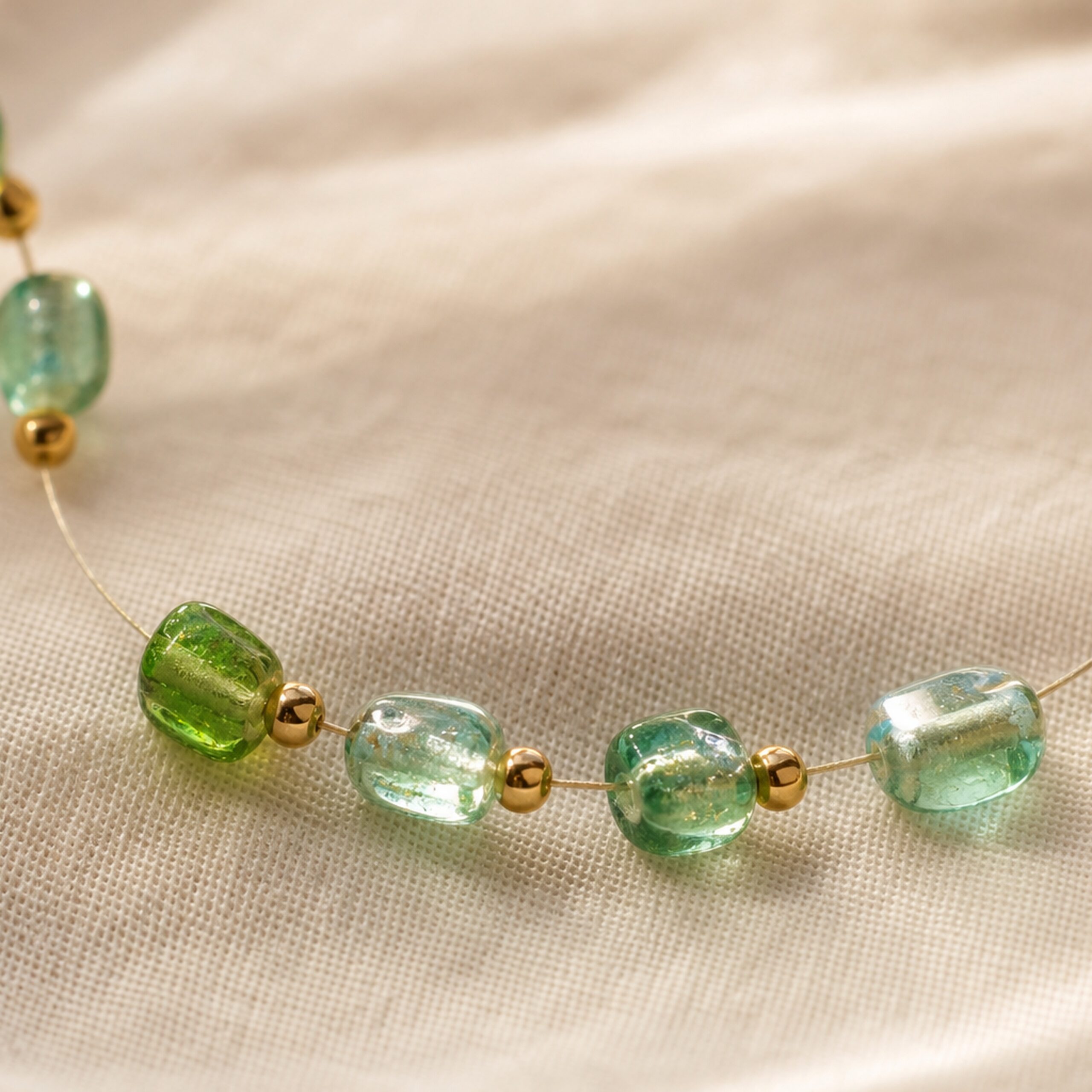 Colour Wire Necklace - Image 4