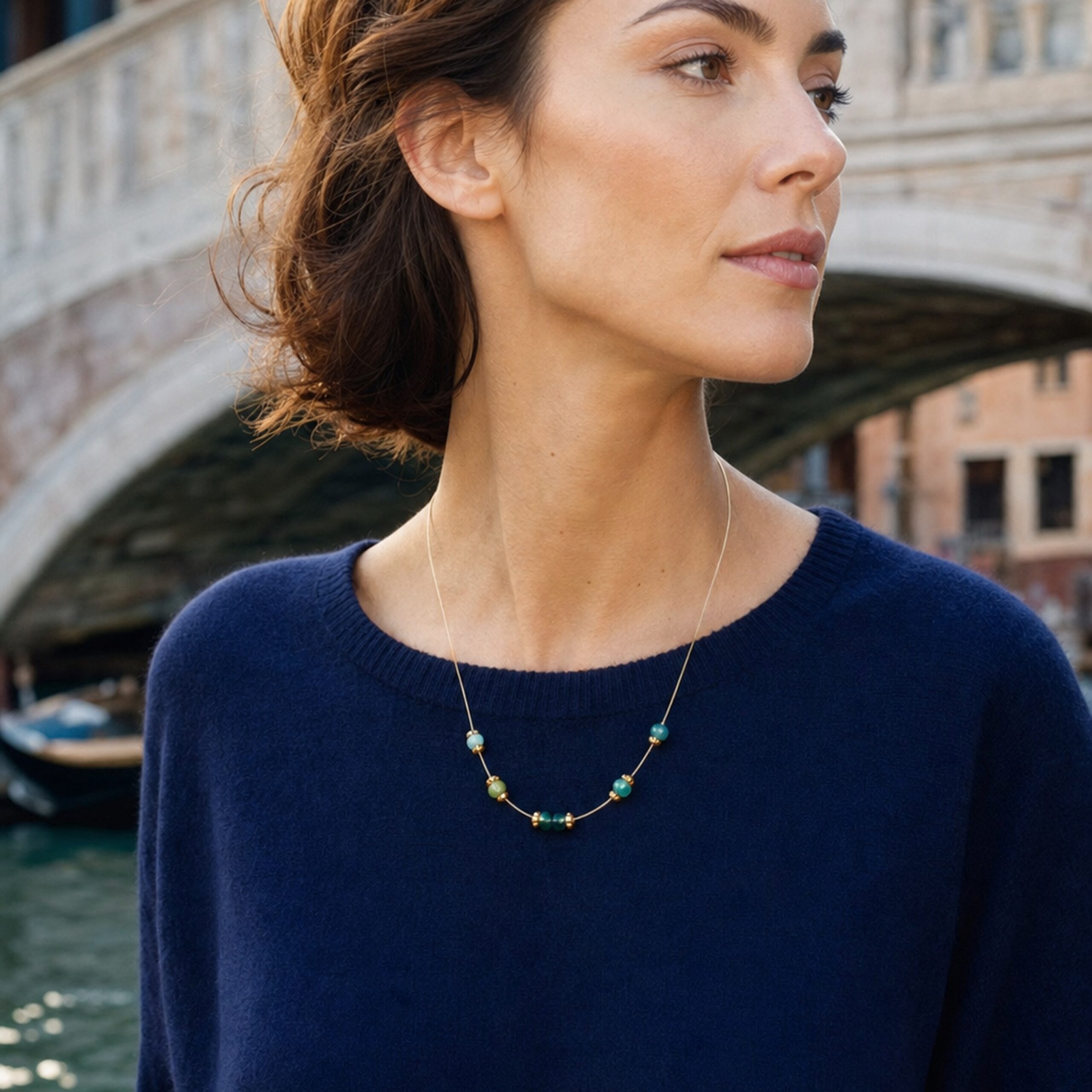 Colour Wire Necklace - Image 6