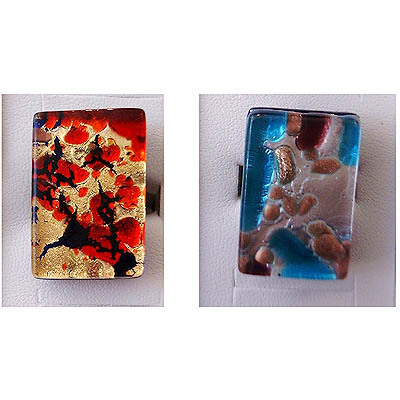 Zu Rectangle (Small) Ring