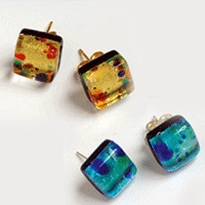 Square Zed Earrings - Image 2