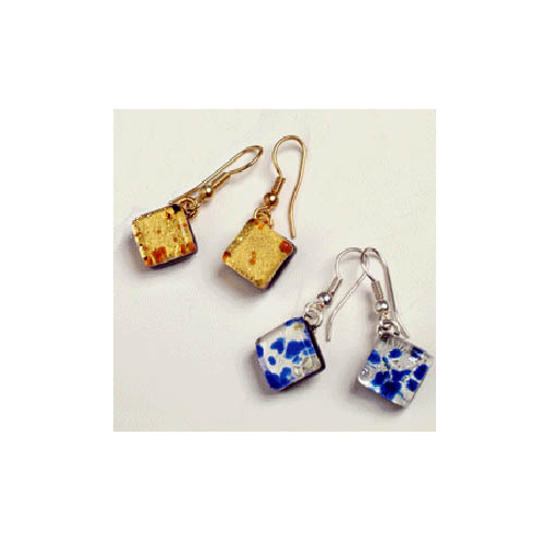 Rectangular Zed Earrings - Image 3
