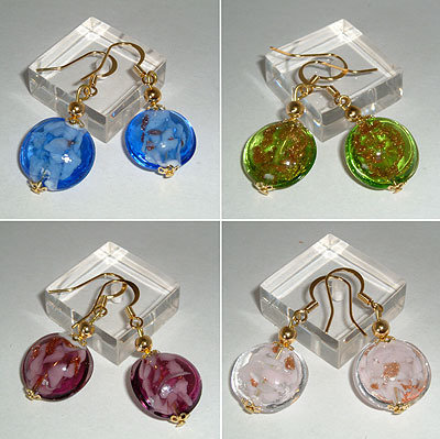 Oval Flat Earrings - Image 3