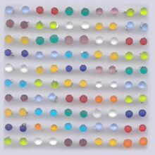 Murano Colour Earrings - Image 2