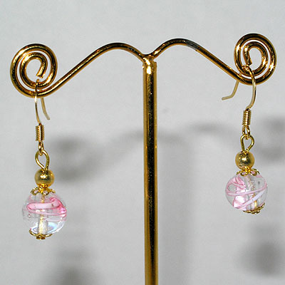 Small Round Filigree Earrings - Image 3