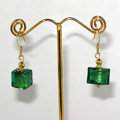 Square Cube Earrings - Image 3
