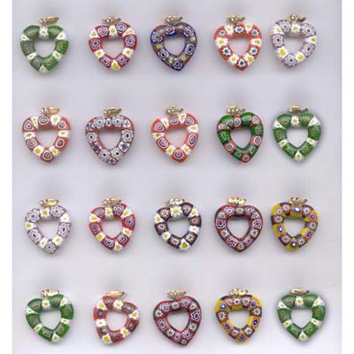 Murrina Heart Pendant - Image 7