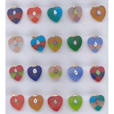 Murrina Heart Pendant - Image 11