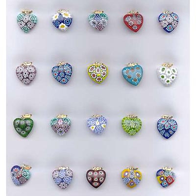 Murrina Heart Pendant - Image 3