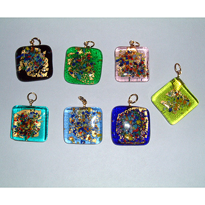 Medium Square Pendant - Image 3