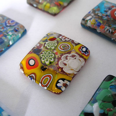 Square Murrina Pendant