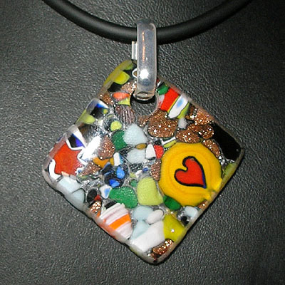 Square Murrina Pendant - Image 3
