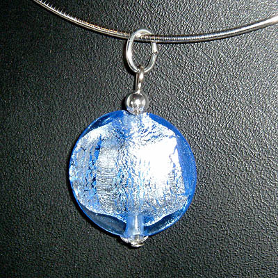 Large Oval Flat pendant