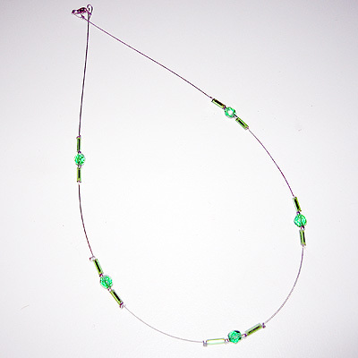 Colour Wire Necklace - Image 3