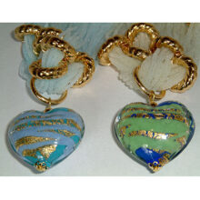 Heart Pendant On 1000 Silken Necklace - Image 3