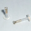 Push Fit  Internal Labret - Claw Setting
