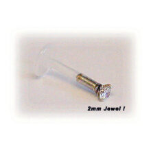 Push Fit  Internal Labret - Claw Setting - Image 3