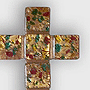 Large Cross Pendant Ornament
