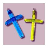 Medium Coloured Cross Pendant