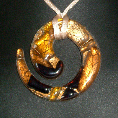 Geo Spiral Pendant