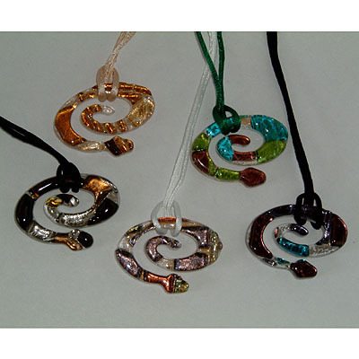 Geo Snake Pendant - Image 3