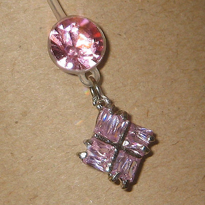 Quad Crystal Dangly
